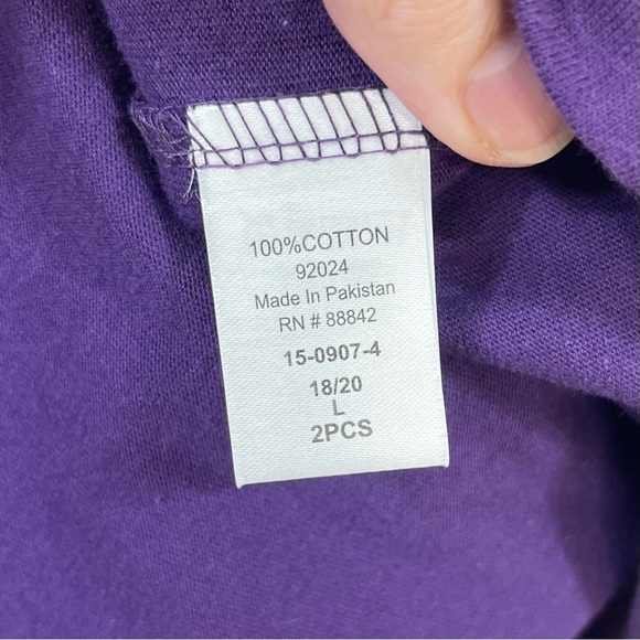 Dreams &. Co L (18/20) 2 piece pajama set - Picture 7 of 12